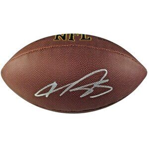 Vernon Davis Signed NFL Football SF 49ers Broncos Commanders Proof Photo COA